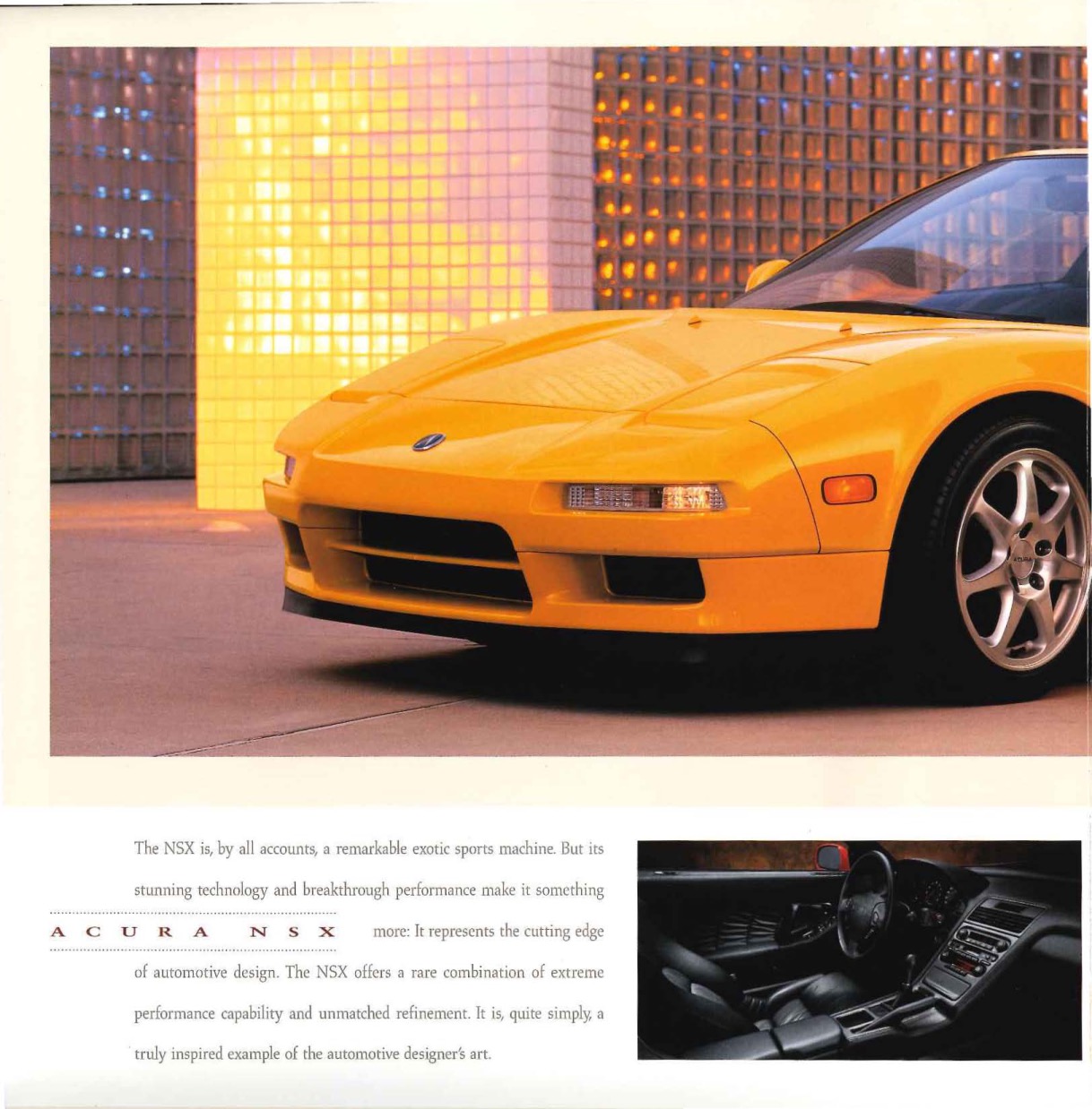 1997 Acura Brochure Page 8